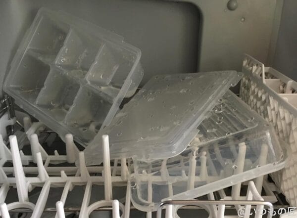 食器洗い乾燥機の実験２の乾燥後１