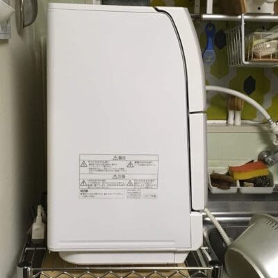 横から見た食洗機 | ガジェットレビューの匠 横から見た食洗機