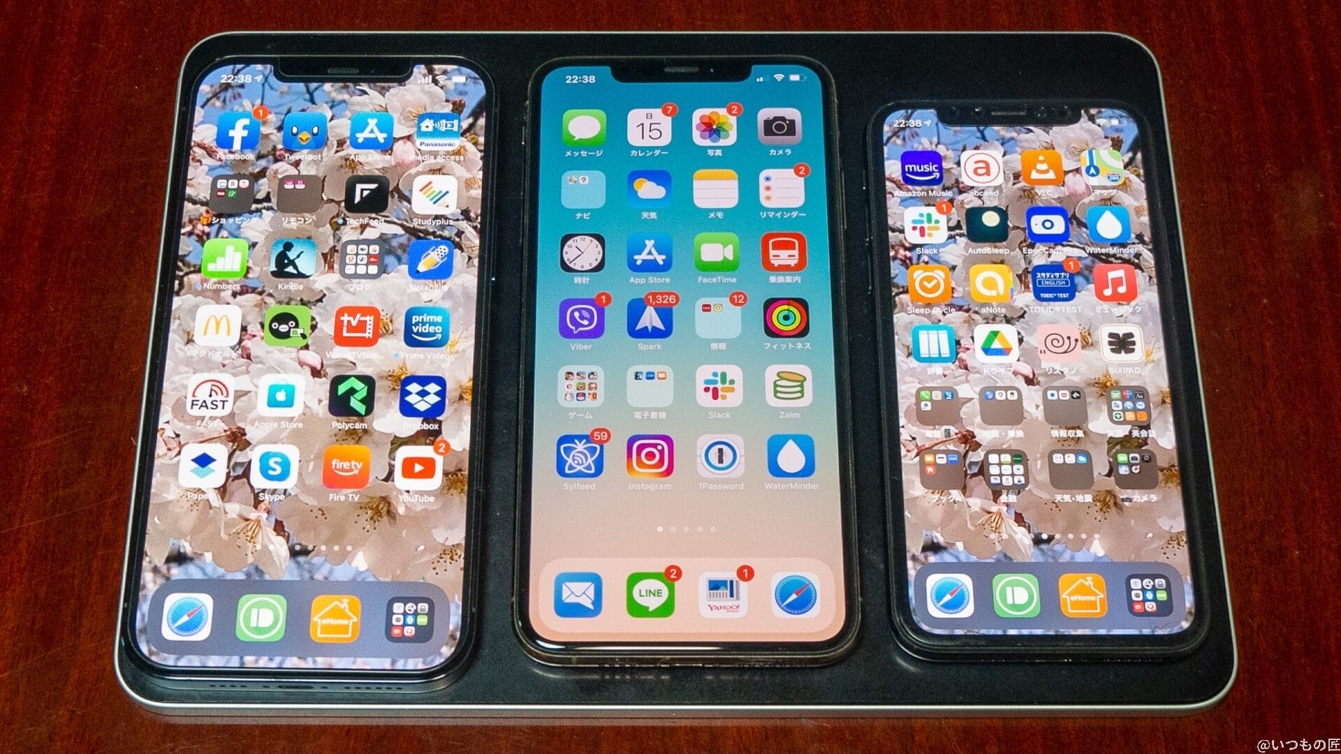 iPad Pro 11 inch = iPhone 3個のサイズと覚えておきましょう。