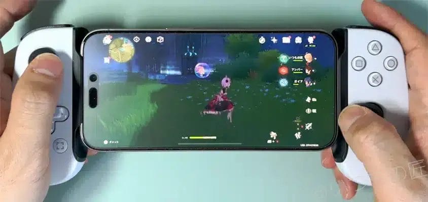 backbone oneでのゲームプレイ | ガジェットレビューの匠 BackBone One レビュー iPhone15 原神 ゲームプレイ