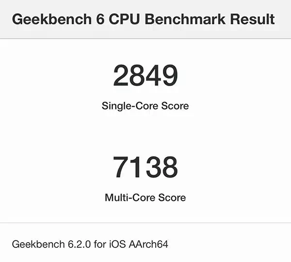 iphone15pro-geekbench1 | ガジェットレビューの匠 iPhone15 ProのGeekBench6 測定結果1回目