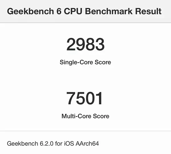 iphone15pro-geekbench3 | ガジェットレビューの匠 iPhone15 ProのGeekBench6 測定結果3回目