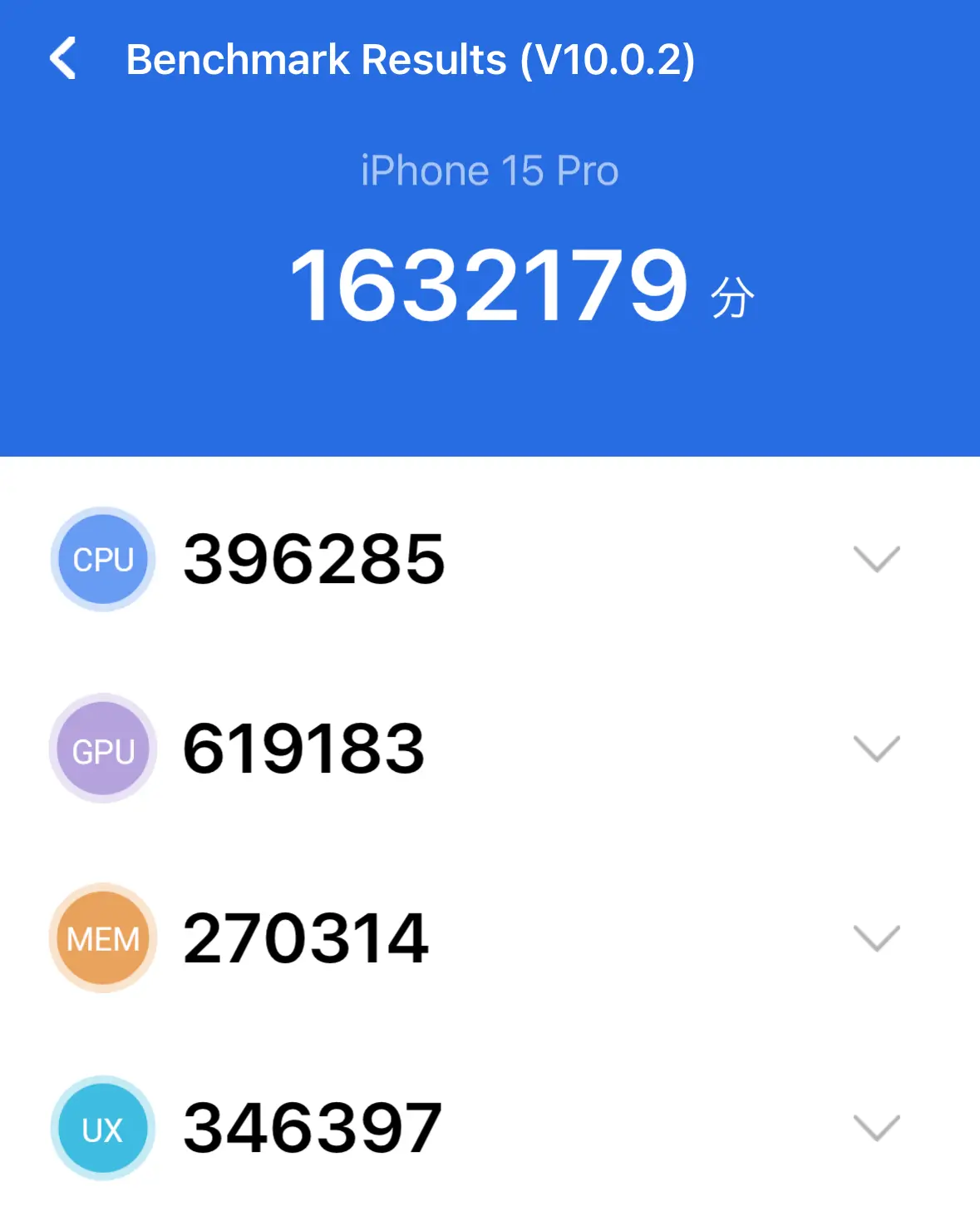 iphone15 proのantutu benchmark結果 3回目 | ガジェットレビューの匠 iPhone15 ProのAntutu Benchmark結果 3回目