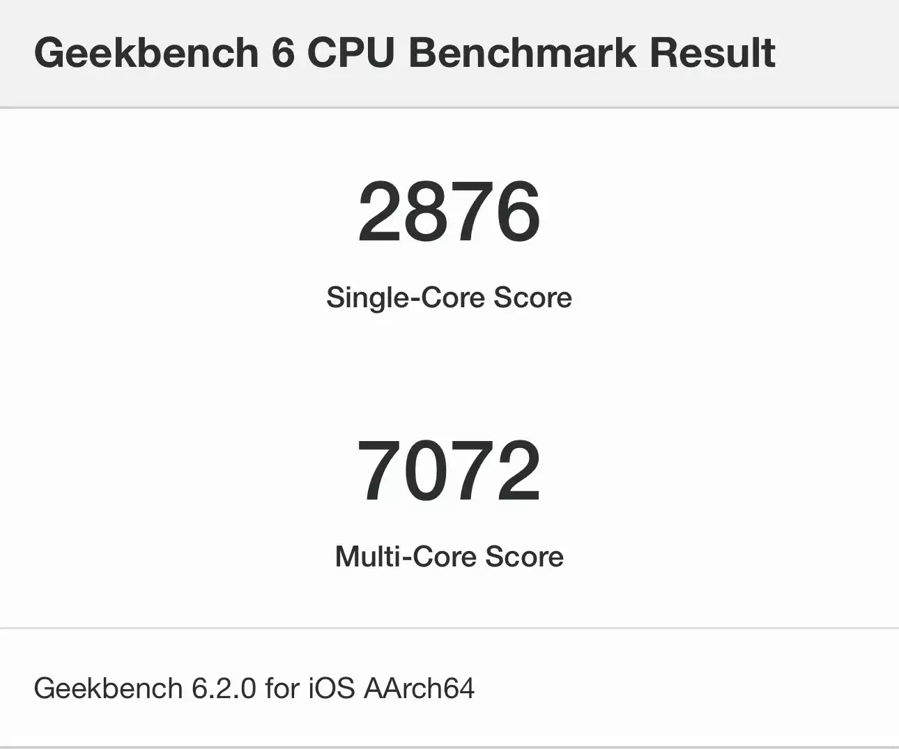 iphone15promax-geekbench3 | ガジェットレビューの匠 iPhone15 Pro MaxのGeekBench6 測定結果3回目