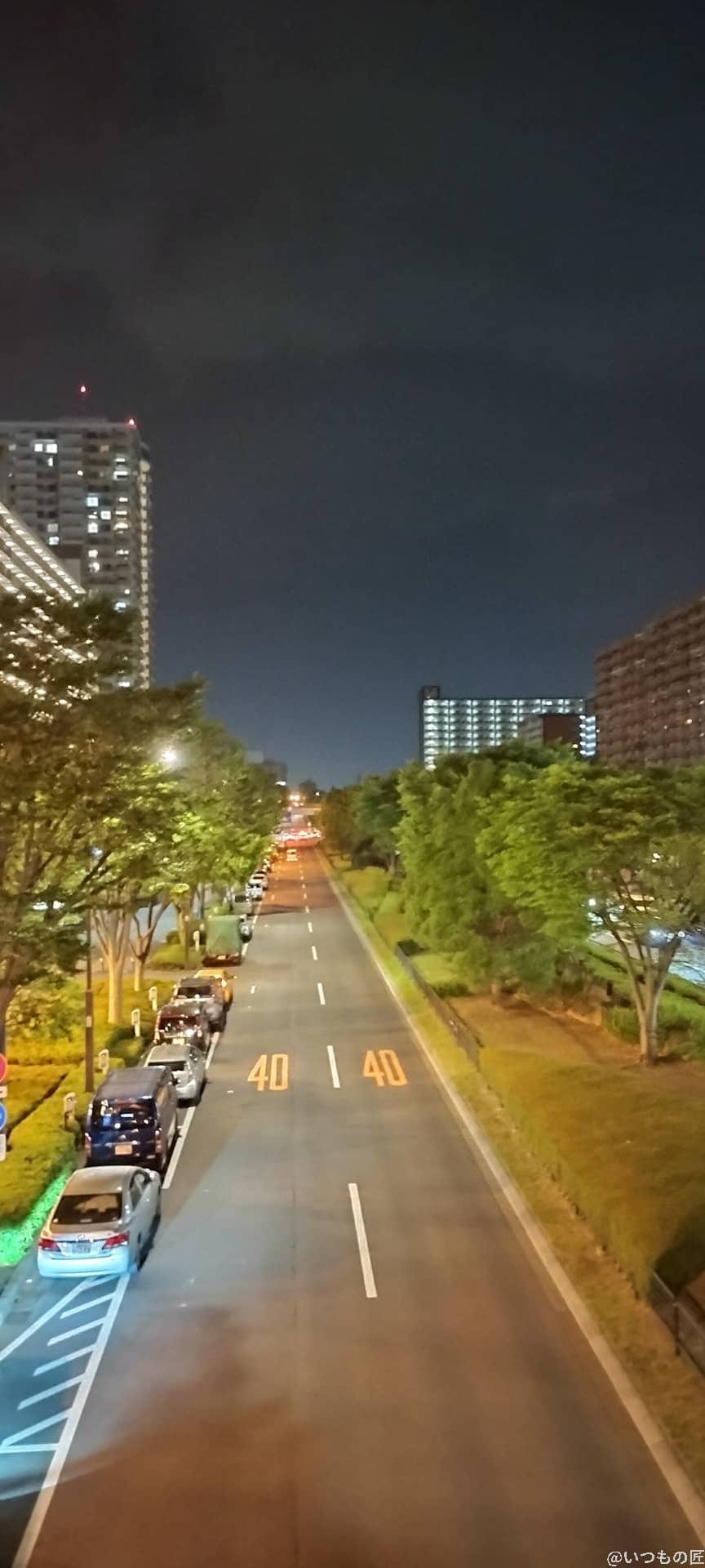 OPPO Reno9 A 夜景モード 作例３
