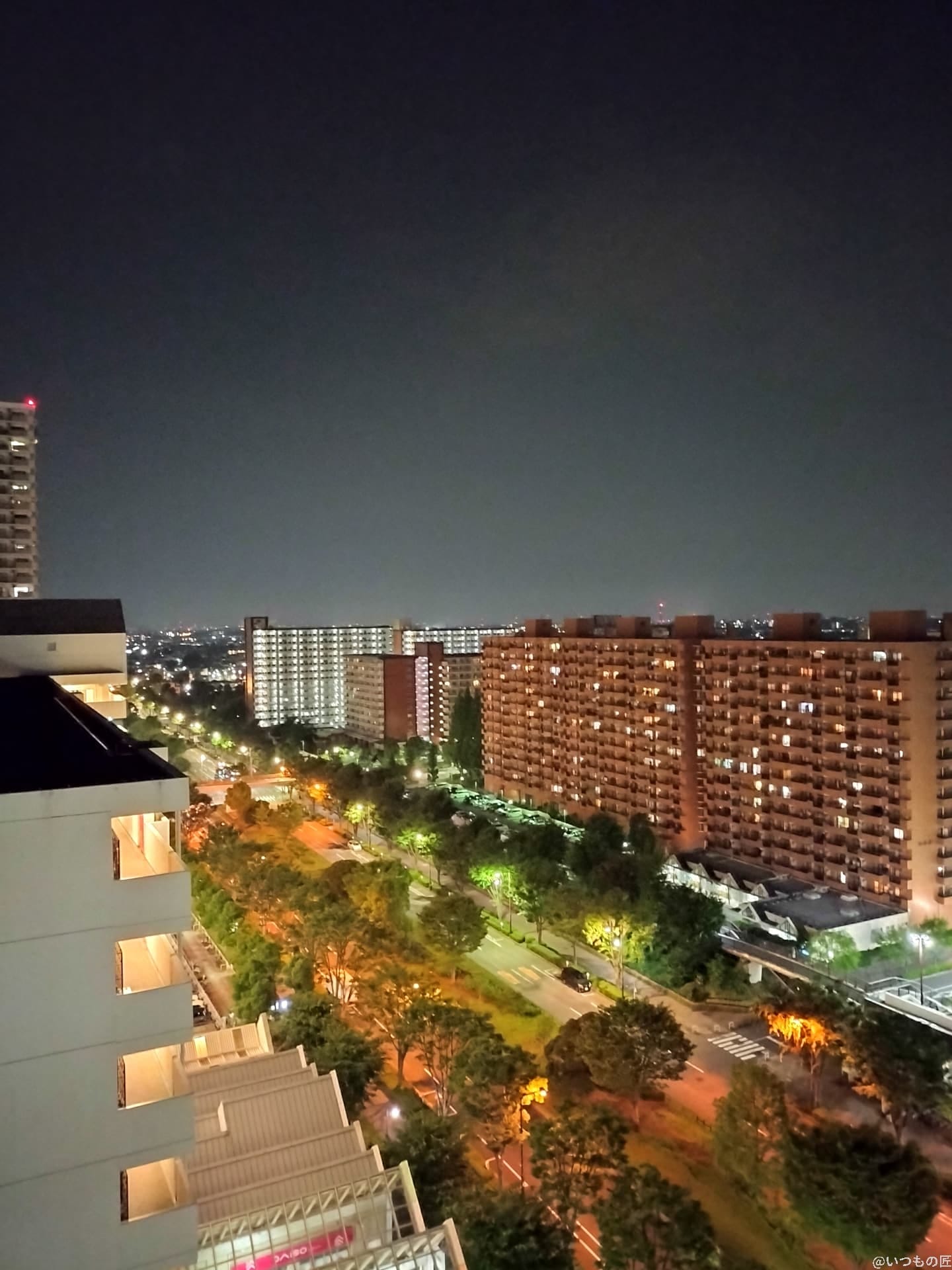 OPPO Reno9 A 夜景モード 作例1