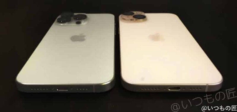 iphone15pro-iphone15plus-compared | ガジェットレビューの匠 iPhone15 Pro(左)とiPhone15 Plus(右)