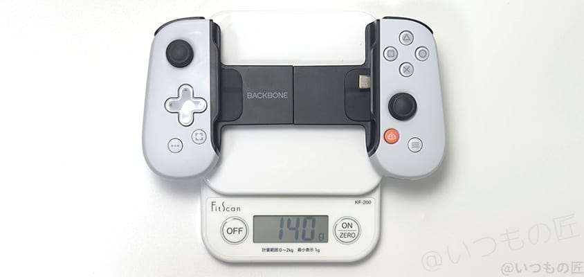 backbone one 重量 | ガジェットレビューの匠 BackBone One レビュー iPhone15 原神 重さは140g