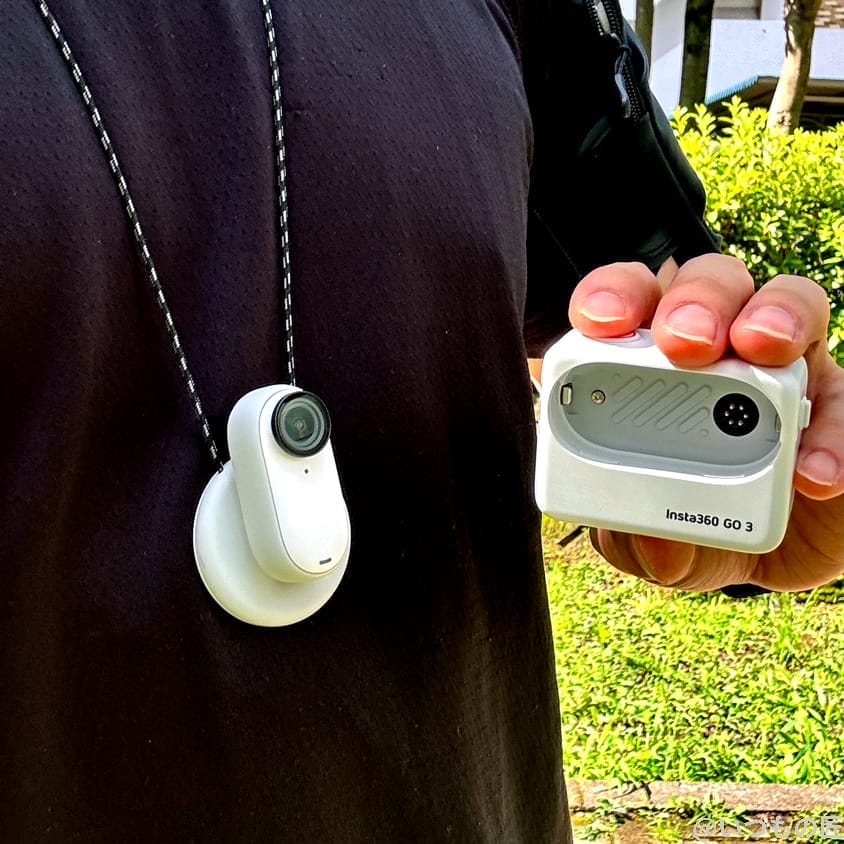 insta360 go3 レビュー カメラとポッド | ガジェットレビューの匠 Insta360 GO3 レビュー カメラとポッド
