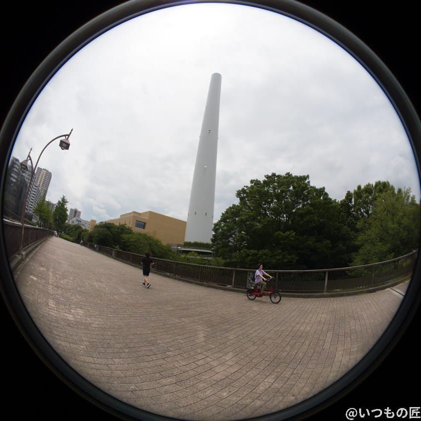 insta360 go3 レビュー 魚眼レンズ撮影2 | ガジェットレビューの匠 Insta360 GO3 レビュー 魚眼レンズ撮影2