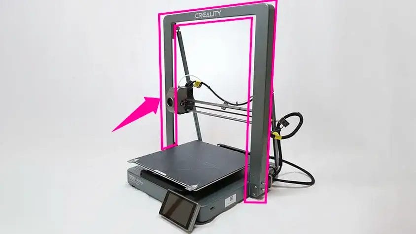Ender-3 V3 Plus レビュー
ボルトや継ぎ目が少ないダイキャスト製メタルフレームとY軸デュアルモーター
