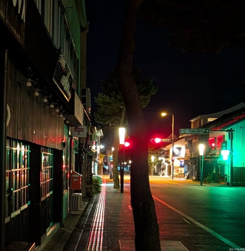google pixel 9 proの通常モードで撮影した夜景写真 | ガジェットレビューの匠 Google Pixel 9 Proカメラ Google Pixel 9 Proの通常モードで撮影した夜景写真