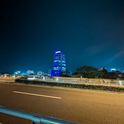 Google Pixel 9 カメラ
Google Pixel 9 でズーム撮影した夜間写真