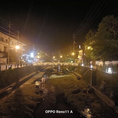 oppo reno11 a カメラで夜間撮影した写真 | ガジェットレビューの匠 OPPO Reno11 A カメラ OPPO Reno11 Aで夜間撮影した写真