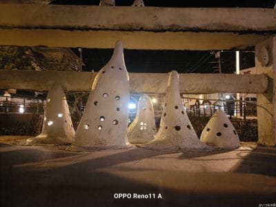 oppo reno11 a カメラで夜間撮影した写真 | ガジェットレビューの匠 OPPO Reno11 A カメラ OPPO Reno11 Aで夜間撮影した写真