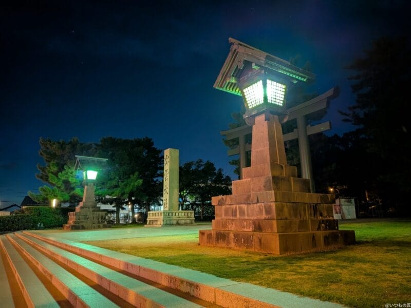 google pixel 9 pro fold の夜景モードで撮影した夜景写真 | ガジェットレビューの匠 Google Pixel 9 Pro Fold カメラ Google Pixel 9 Pro Fold の夜景モードで撮影した夜景写真