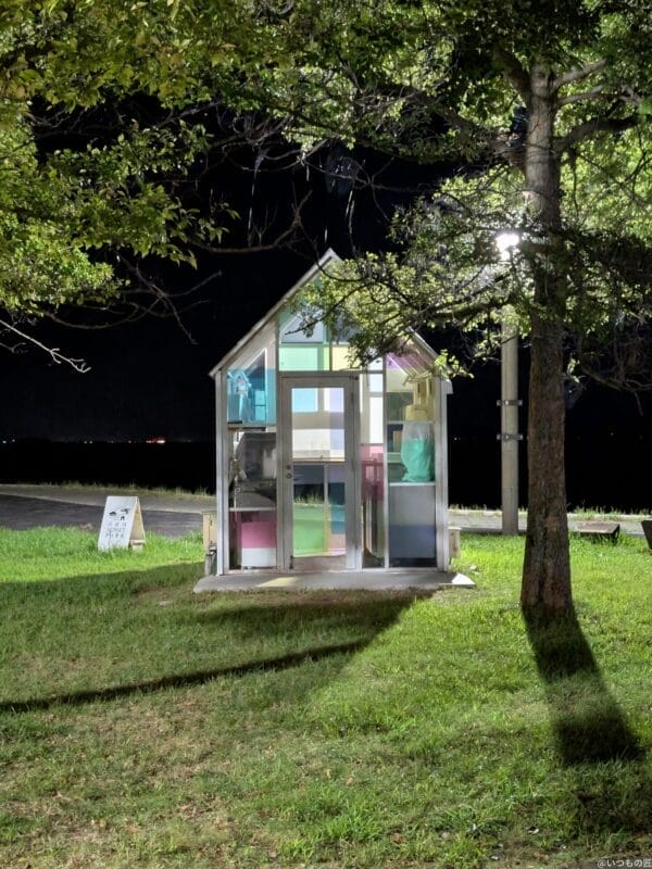 google pixel 9 pro fold の通常モードでズーム撮影した夜景写真 | ガジェットレビューの匠 Google Pixel 9 Pro Fold カメラ Google Pixel 9 Pro Foldの通常モードでズーム撮影した夜景写真