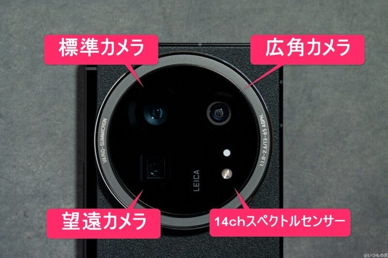 aquos r9 pro カメラのイメージ図 | ガジェットレビューの匠 AQUOS R9 pro カメラ AQUOS R9 pro カメラのイメージ図