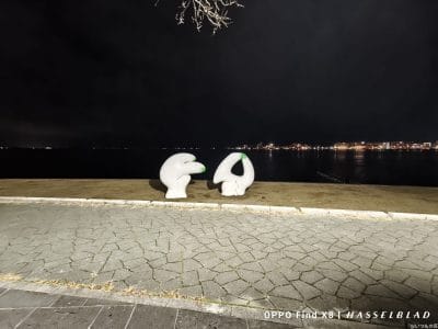 oppo find x8でズーム撮影した夜景写真 | ガジェットレビューの匠 OPPO Find X8 カメラ OPPO Find X8でズーム撮影した夜景写真