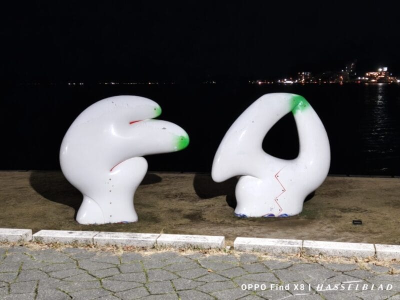 oppo find x8でズーム撮影した夜景写真 | ガジェットレビューの匠 OPPO Find X8 カメラ OPPO Find X8でズーム撮影した夜景写真