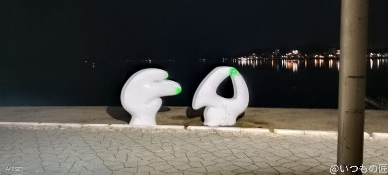 nubia s 5gでズーム撮影した暗所写真 | ガジェットレビューの匠 nubia S 5G カメラ nubia S 5G でズーム撮影した暗所写真