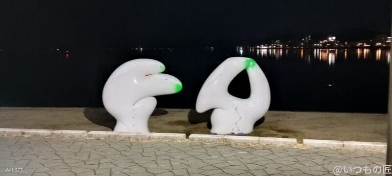 nubia s 5gでズーム撮影した暗所写真 | ガジェットレビューの匠 nubia S 5G カメラ nubia S 5G でズーム撮影した暗所写真