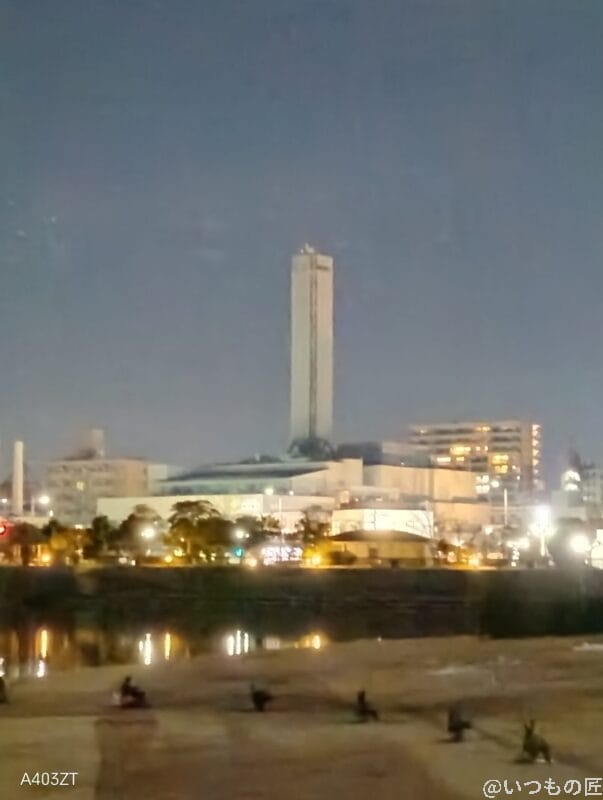 nubia s 5g で暗所撮影した風景写真 | ガジェットレビューの匠 nubia S 5G カメラ nubia S 5G で暗所撮影した風景写真