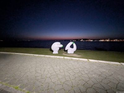 google pixel 9aでズーム撮影した夜景写真 | ガジェットレビューの匠 Google Pixel 9a カメラ Google Pixel 9aでズーム撮影した夜景写真