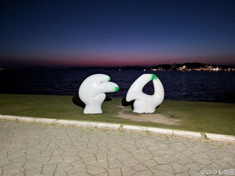 google pixel 9aでズーム撮影した夜景写真 | ガジェットレビューの匠 Google Pixel 9a カメラ Google Pixel 9aでズーム撮影した夜景写真