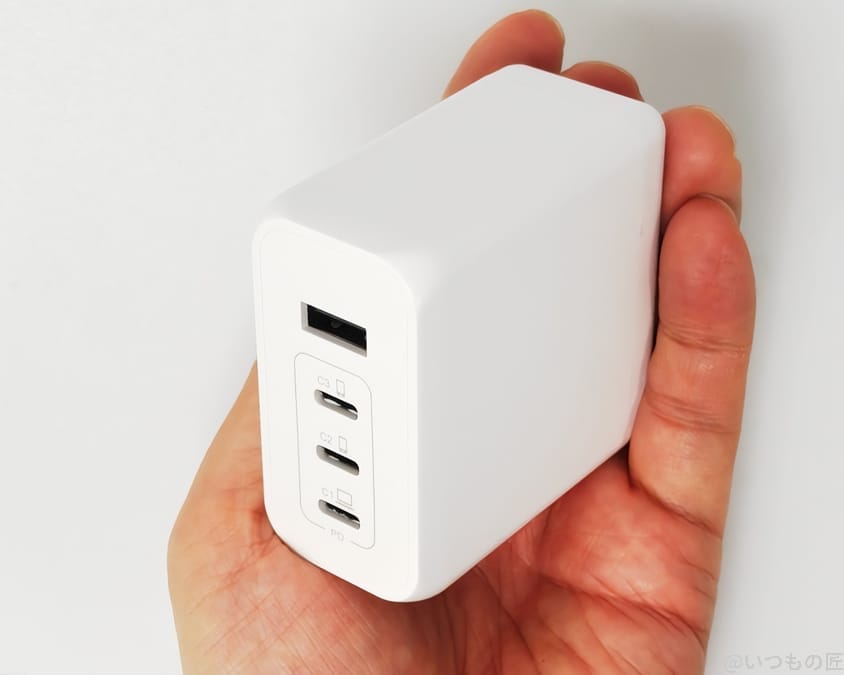 pr-ap160uc3 レビュー!手持ちで小ささが分かる | ガジェットレビューの匠 PR-AP160UC3 レビュー!手持ちで小ささが分かる