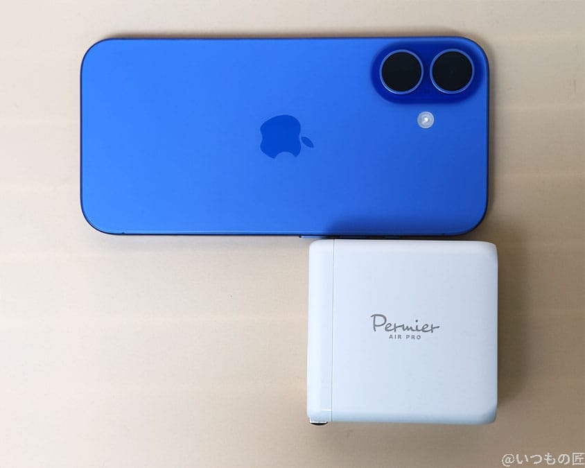 pr-ap160uc3 レビュー!iphone16と比較 | ガジェットレビューの匠 PR-AP160UC3 レビュー!iPhone16と比較