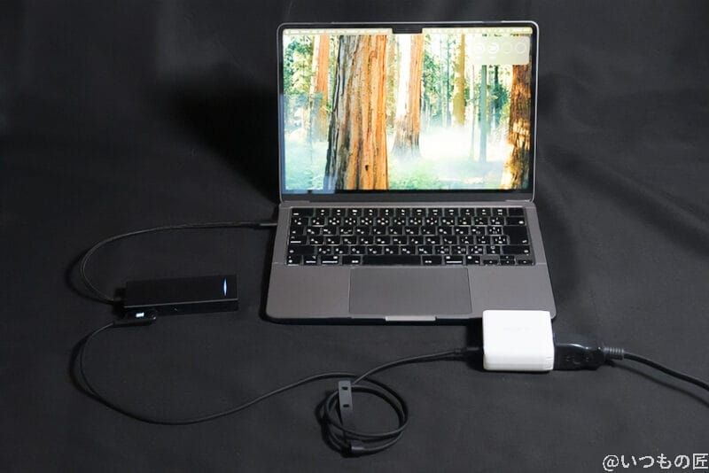 ugreen revodok cm880 mba充電 | ガジェットレビューの匠 UGREEN Revodok Pro 8in1 USB-Cハブ レビュー MBA充電