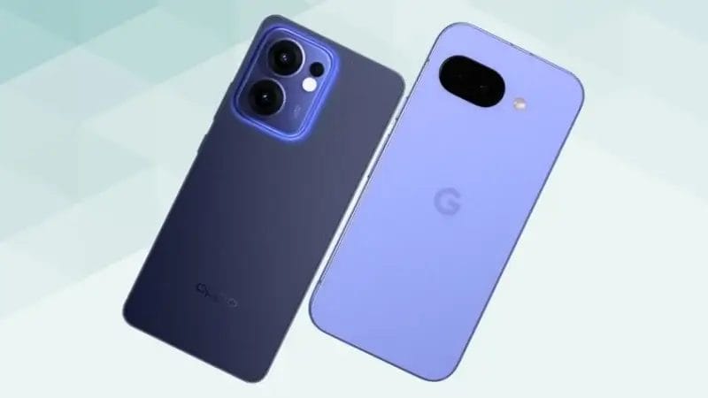 oppo reno13 aとgoogle pixel 9aの比較 背面デザイン | ガジェットレビューの匠 OPPO Reno13 AとGoogle Pixel 9aの比較 背面デザイン