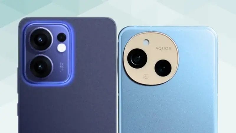 oppo reno13 aとaquos sense9の比較 カメラデザイン | ガジェットレビューの匠 OPPO Reno13 AとAQUOS sense9の比較 カメラデザイン