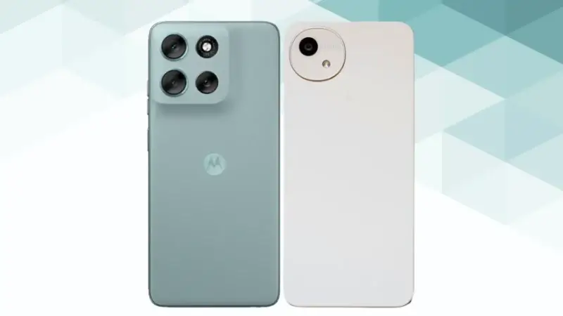 moto g66 5gとaquos wish4の比較 背面デザイン イメージ画像 | ガジェットレビューの匠 moto g66 5GとAQUOS wish4の比較 背面デザイン