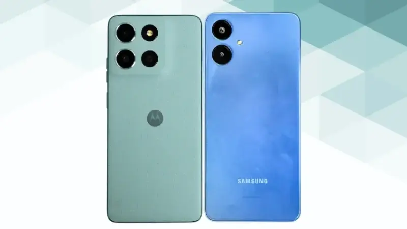 moto g66 5gとgalaxy a25 5gの比較 背面デザイン イメージ画像 | ガジェットレビューの匠 moto g66 5GとGalaxy A25 5Gの比較 背面デザイン