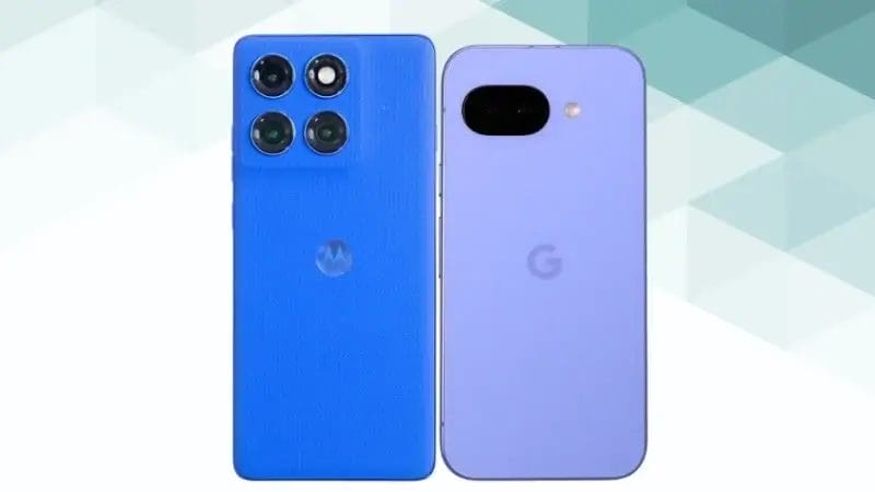 motorola edge 60 proとgoogle pixel 9aの比較 背面デザイン イメージ画像 | ガジェットレビューの匠 motorola edge 60 proとGoogle Pixel 9aの比較 背面デザイン