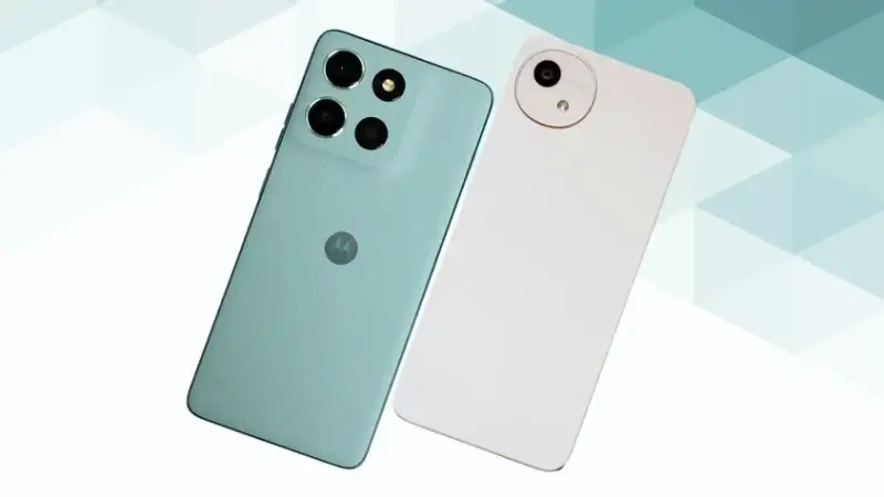 moto g66 5gとaquos wish4の比較 背面デザイン イメージ画像 | ガジェットレビューの匠 moto g66 5GとAQUOS wish4の比較 背面デザイン