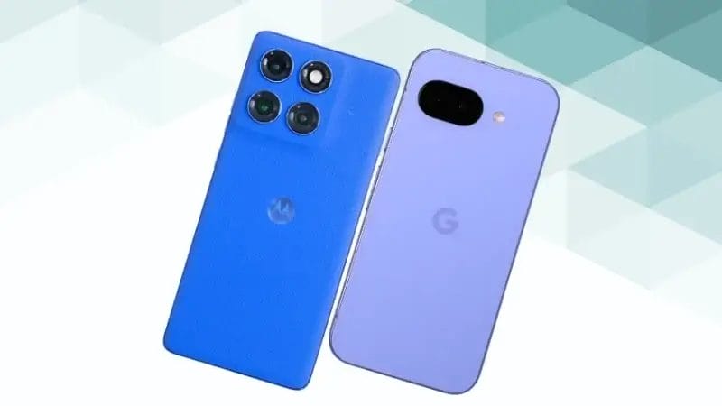 motorola edge 60 proとgoogle pixel 9aの比較 背面デザイン イメージ画像 | ガジェットレビューの匠 motorola edge 60 proとGoogle Pixel 9aの比較 背面デザイン