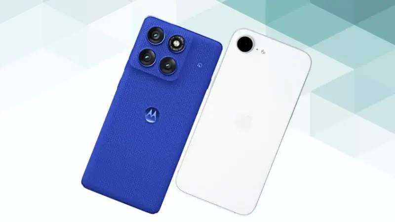 motorola edge 60 proとiphone16eの比較 背面デザイン イメージ画像 | ガジェットレビューの匠 motorola edge 60 proとiPhone16eの比較 背面デザイン
