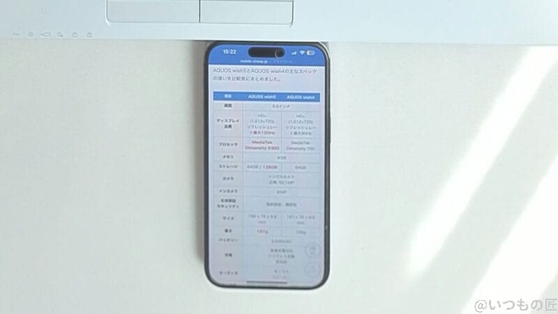 Insta360 Link 2 レビュー
デスクビューモードで撮影した画像