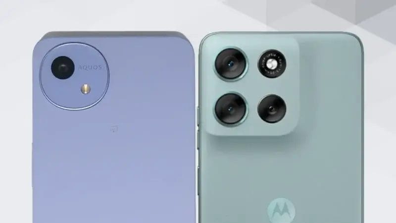 aquos wish5とmoto g66 5gの比較 カメラデザイン イメージ画像 | ガジェットレビューの匠 AQUOS wish5とmoto g66 5Gの比較 カメラデザイン
