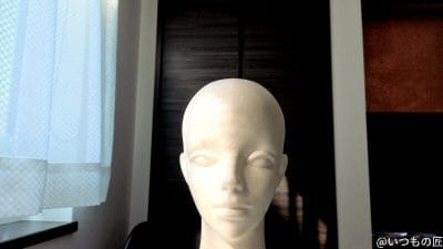 insta360 link 2cで撮影した画像 | ガジェットレビューの匠 Insta360 Link 2C レビュー マネキンをInsta360 Link 2Cで撮影した画像