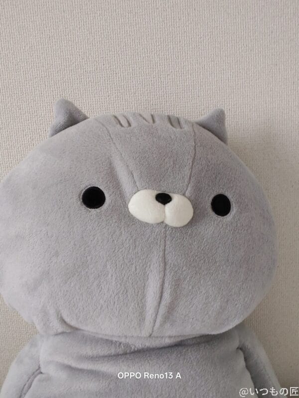 OPPO Reno13 A カメラ
熊のぬいぐるみを撮影した写真