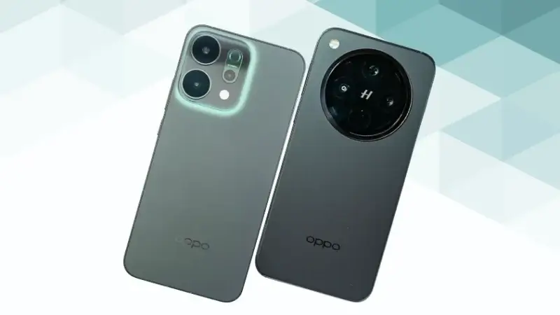 oppo reno14 5gとoppo find x8の比較 背面デザイン イメージ画像 | ガジェットレビューの匠 OPPO Reno14 5GとOPPO Find X8の比較 背面デザイン