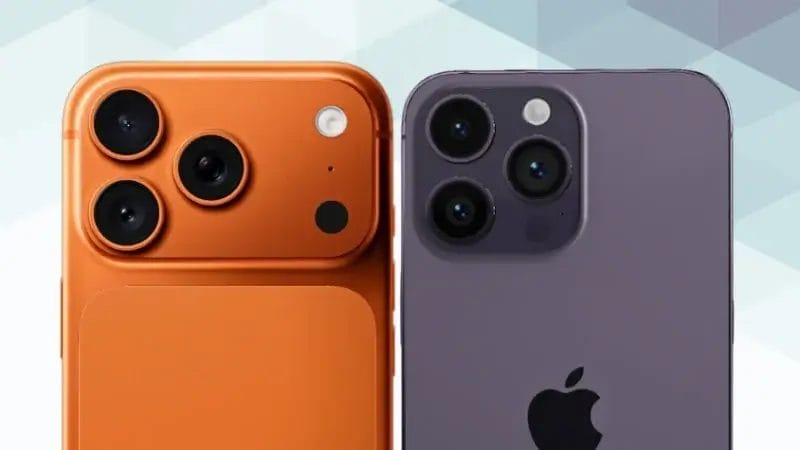 iPhone17 ProとiPhone14 Proの違い カメラデザイン