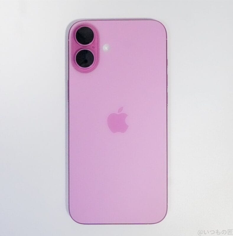 iPhone16plusの本体画像